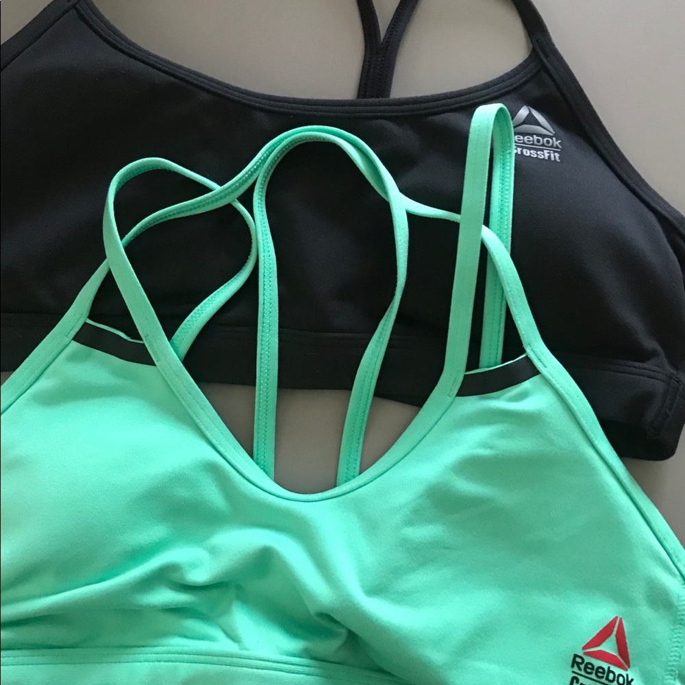 Two Sports Bras CrossFit branded